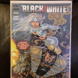 Black And White Image Comic Book